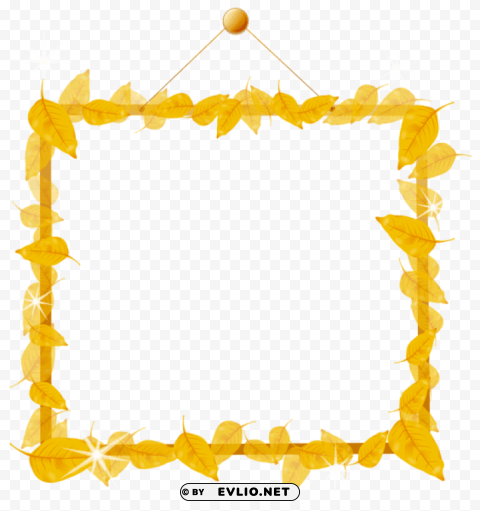 autumn frame PNG transparent vectors clipart png photo - 3db5793d