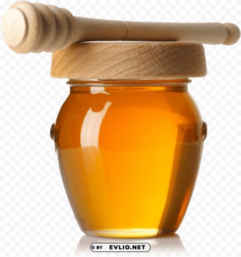 Honey Jar PNG With Isolated Transparency