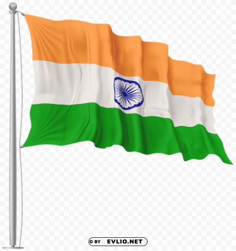 india waving flag PNG images with alpha transparency wide collection