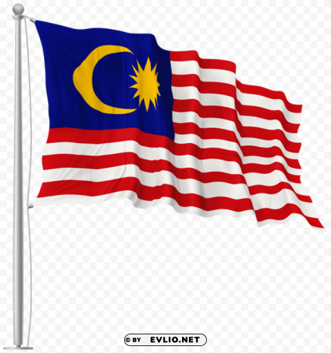 malaysia waving flag PNG transparency images