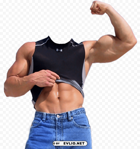muscle PNG Image with Transparent Isolation