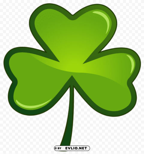 st patricks day shamrockpicture PNG Object Isolated with Transparency