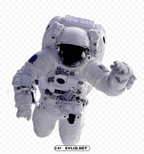 astronaut Isolated Object on Clear Background PNG