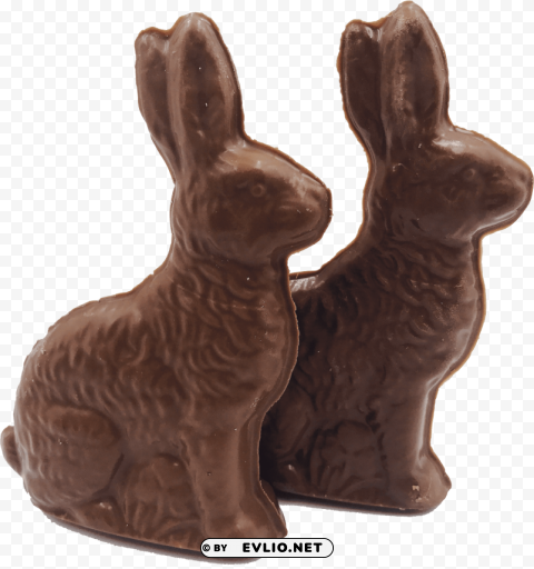 chocolate bunnies HighQuality Transparent PNG Isolated Artwork PNG transparent with Clear Background ID 7c2e0cea