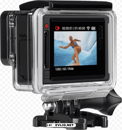 Transparent Background PNG of gopro action camera Transparent PNG image free - Image ID 02e8bef7