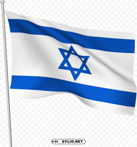 israel flag PNG files with alpha channel assortment