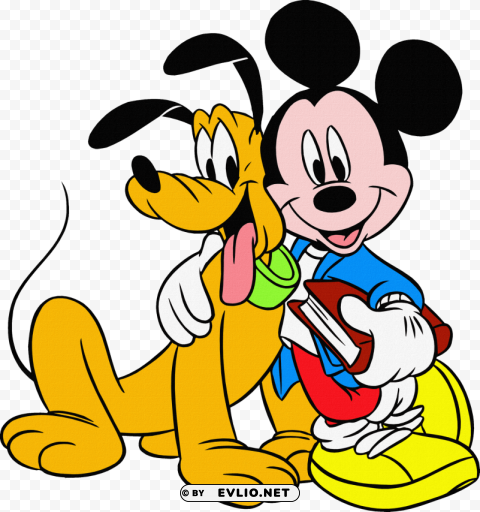 Mickey Mouse Friends PNG With Clear Isolation On Transparent Background
