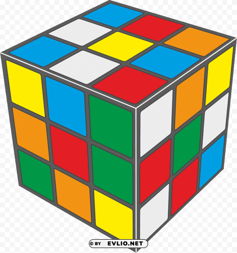 rubik's cube PNG Image Isolated with Clear Background