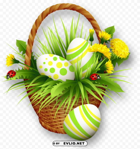 Easter Transparent Isolated Subject With Clear PNG Background