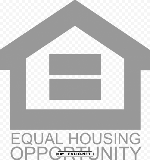 Equal Housing Opportunity Transparent Background PNG Clipart