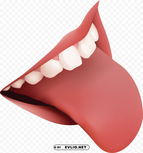 Transparent background PNG image of tongue Isolated Element on HighQuality PNG - Image ID 29c3a428