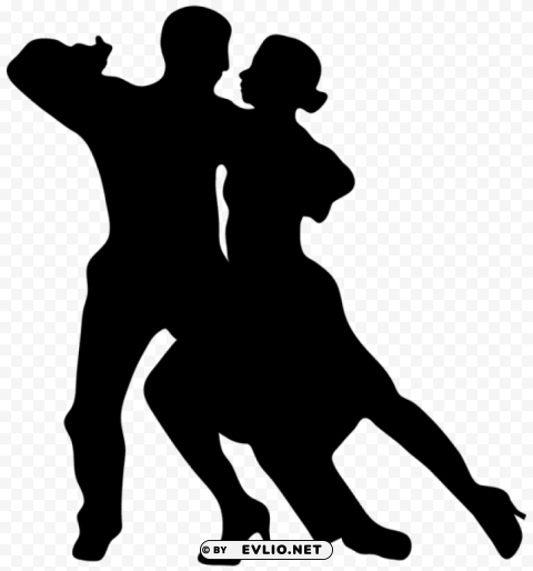 Transparent dancing couple silhouette PNG images with transparent canvas assortment PNG Image - ID 98020d9b