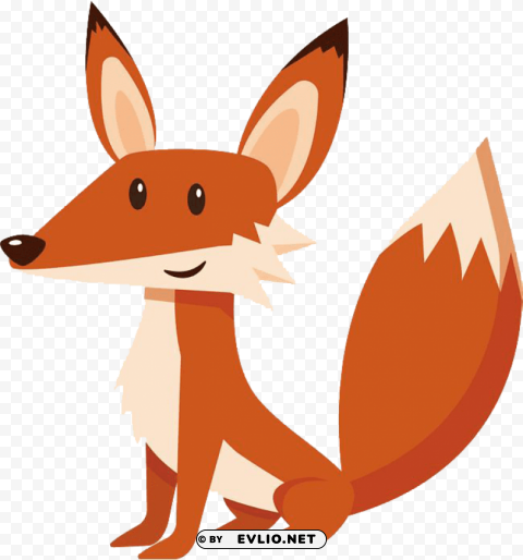 fox PNG file with no watermark