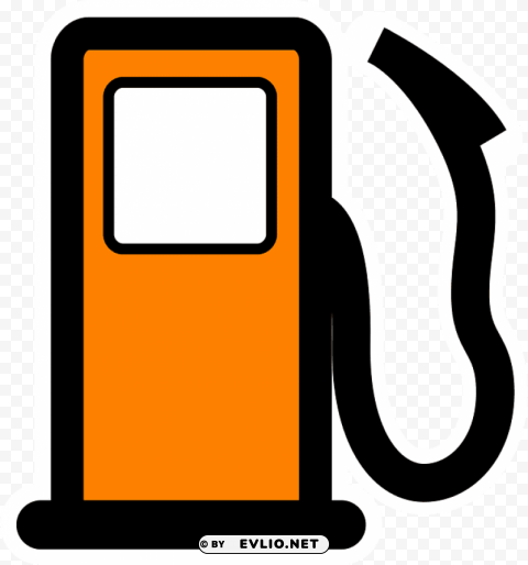 fuel petrol pump Transparent PNG Isolated Object with Detail