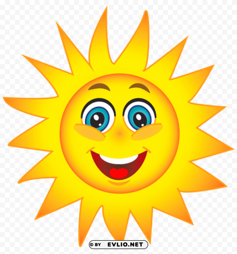 sun Transparent design PNG clipart png photo - 57ea6170