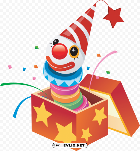 clown's Clean Background Isolated PNG Design clipart png photo - 6e28fce3