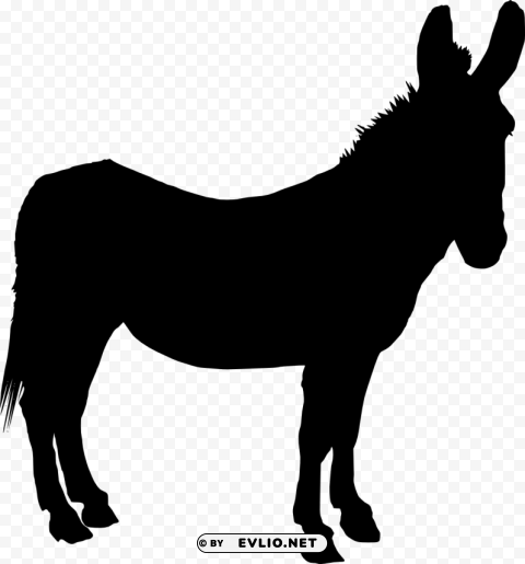 Transparent donkey silhouette High-resolution transparent PNG images variety PNG Image - ID 9eacdaf8