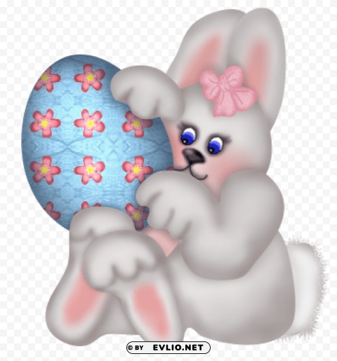 easter bunny and egg Free PNG images with transparent layers diverse compilation