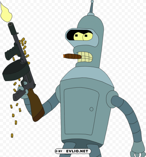 futurama bender PNG images with alpha transparency bulk clipart png photo - dbcd4c86