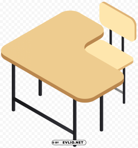 school desk PNG files with no backdrop required