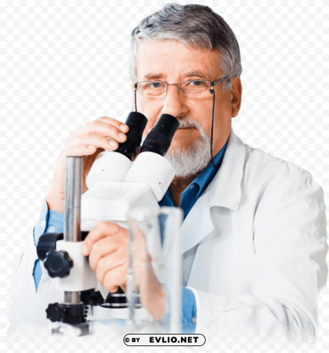 scientist Transparent Background PNG Isolated Element