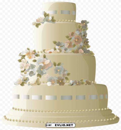 wedding cake clipar ClearCut Background PNG Isolation