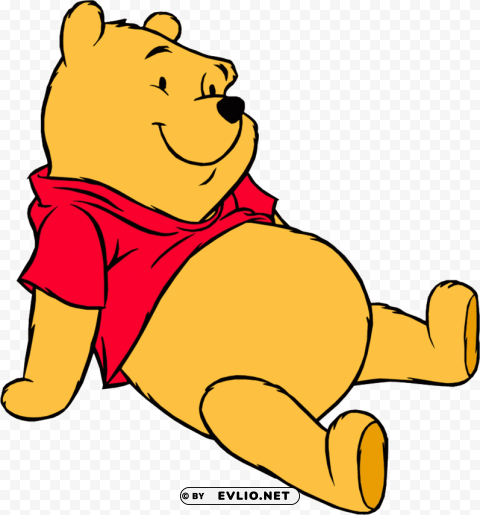 winnie the pooh PNG Image with Transparent Background Isolation