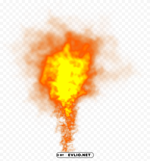 fire Clean Background Isolated PNG Image