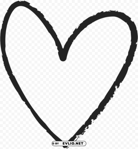 hand drawn heart PNG transparent photos comprehensive compilation