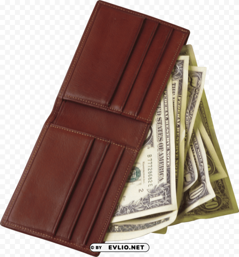 purse money's PNG images with no fees