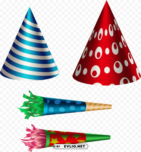 birthday decoration PNG Graphic with Transparent Isolation