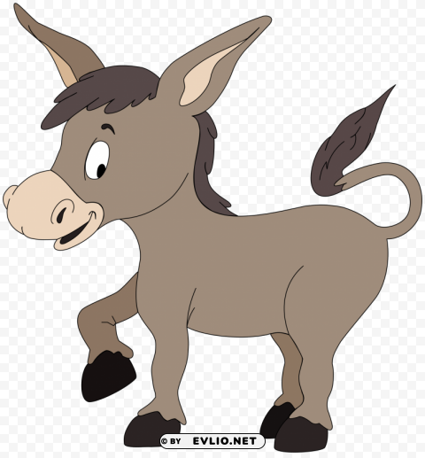 donkey PNG files with transparent canvas collection