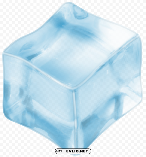 ice cube clipar Transparent Background PNG Isolated Graphic
