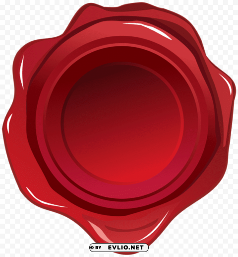 red wax seal PNG files with alpha channel clipart png photo - cd145e87