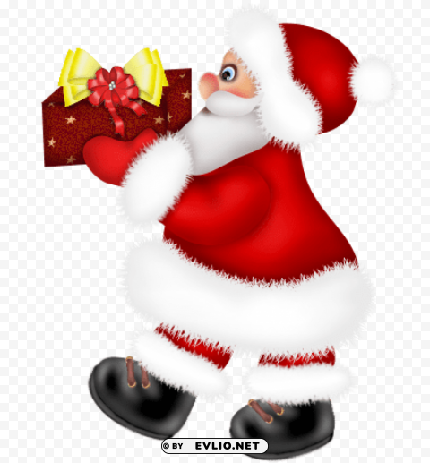 santa claus with red Transparent graphics
