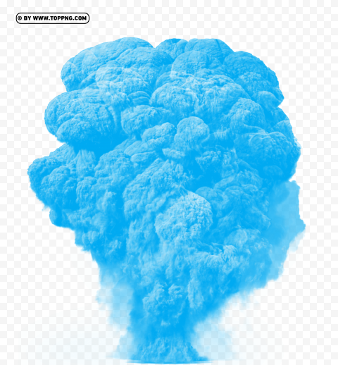 blue explosion background Transparent PNG Isolated Artwork