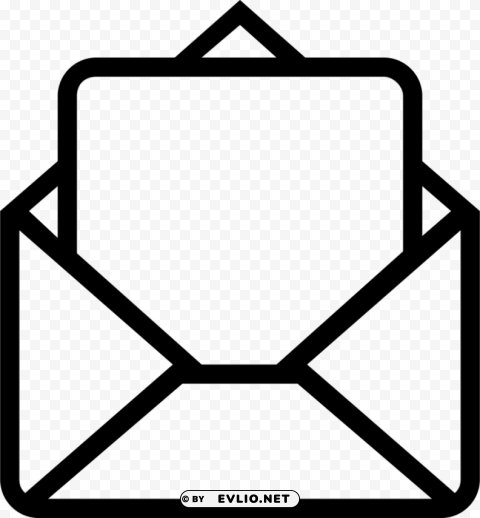 opened email icon Free PNG images with transparent background