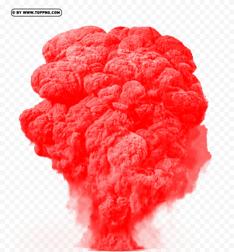 red explosion Transparent PNG Isolated Design Element - Image ID d11a41f5