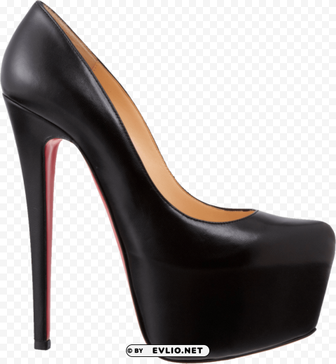 black louboutin lady's PNG for social media png - Free PNG Images ID 40054677