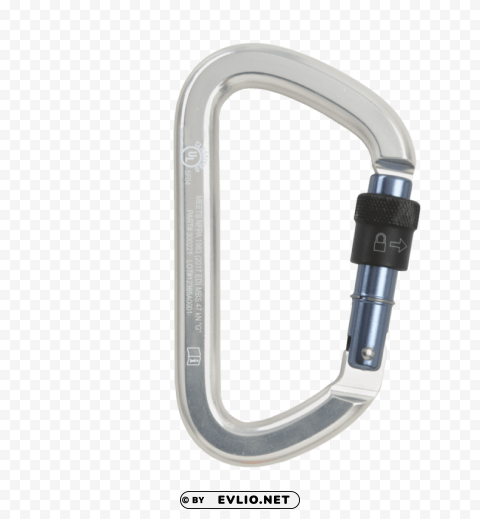Transparent Background PNG of carabiner PNG clipart - Image ID ee657d90