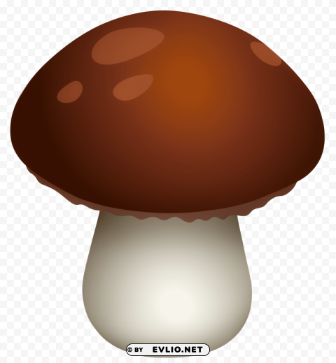 dark brown mushroom Transparent PNG images for design