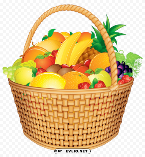 fruit basket vector Clear PNG pictures compilation