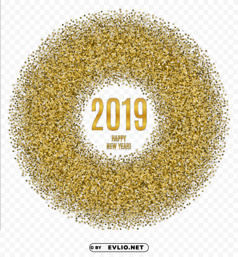 golden 2019 wallpaper Clean Background Isolated PNG Object
