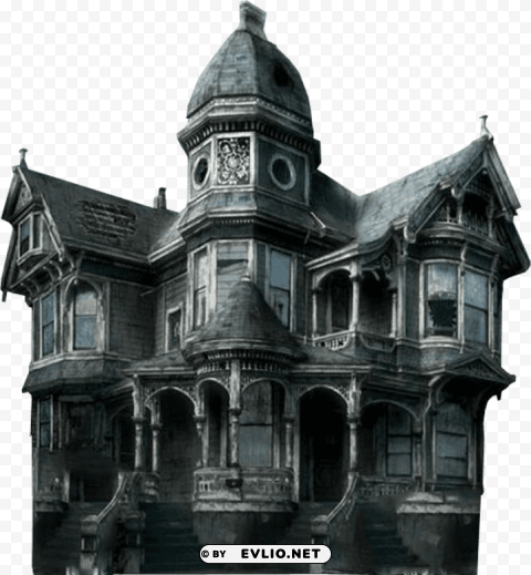 haunted house no background PNG transparent photos for design