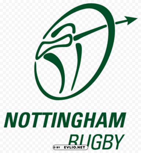 nottingham rugby logo Isolated Character in Transparent PNG