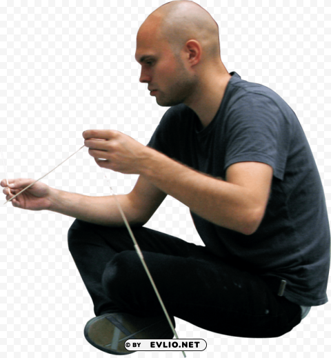 Sitting Isolated Graphic On Clear PNG