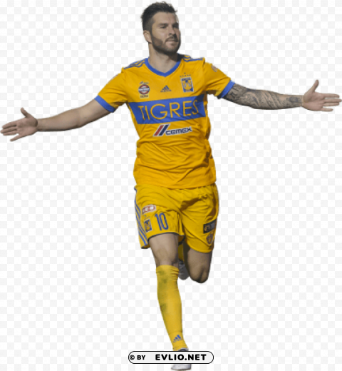 andré-pierre gignac Transparent Background PNG Isolated Character