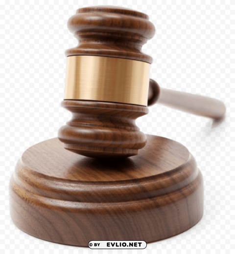 gavel Isolated Artwork on HighQuality Transparent PNG