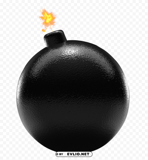 Bomb Transparent PNG Isolated Object with Detail