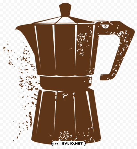 cuban coffee maker vector PNG images with no attribution